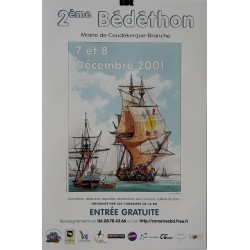 l'affiche du BéDéthon 2001