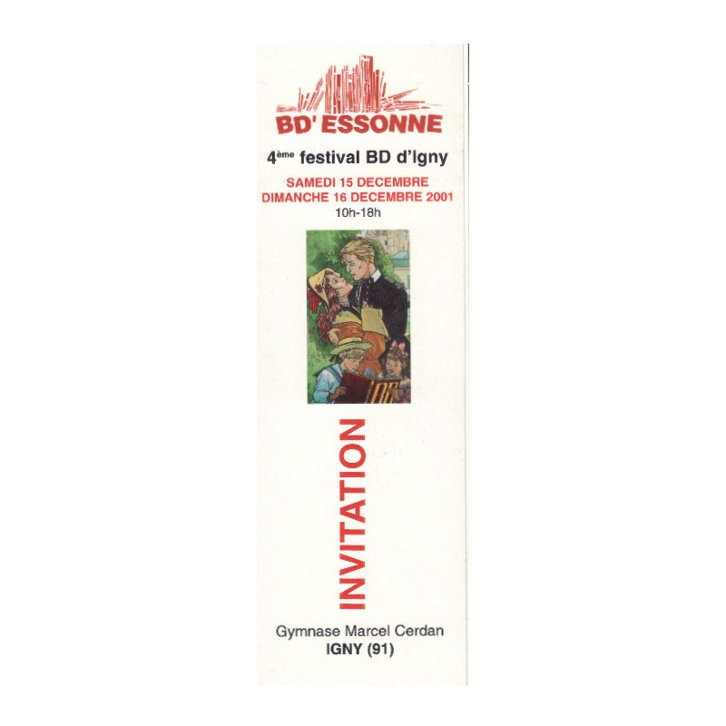 MARQUE-PAGE BD'ESSONNE 4è Edition