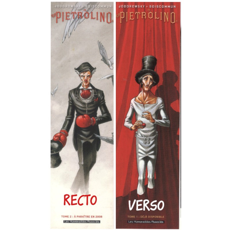 MARQUE-PAGE  PIETROLINO - BOISCOMMUN