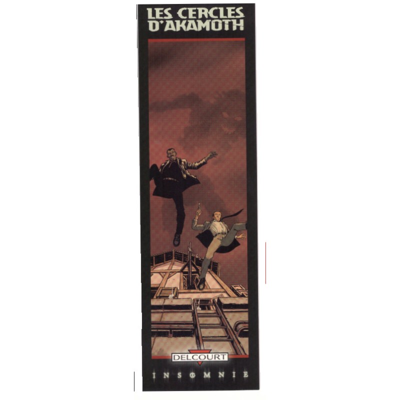 MARQUE-PAGE  LES CERCLES D'AKAMOTH - LEGALLI