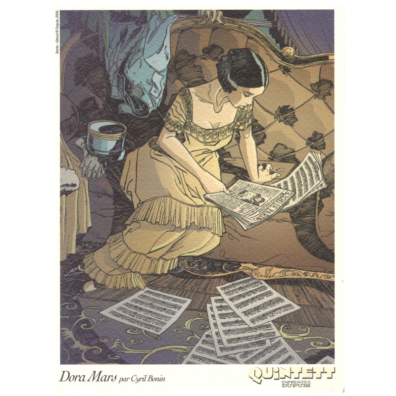 EX-LIBRIS DORA MARS - QUINTET - BONIN