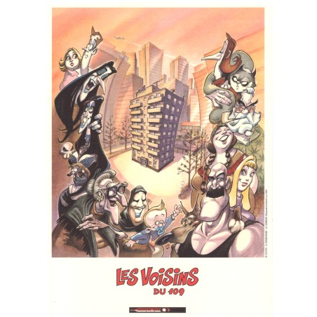 EX-LIBRIS LES VOISINS DU 109 - DARGAUD - COYOTE