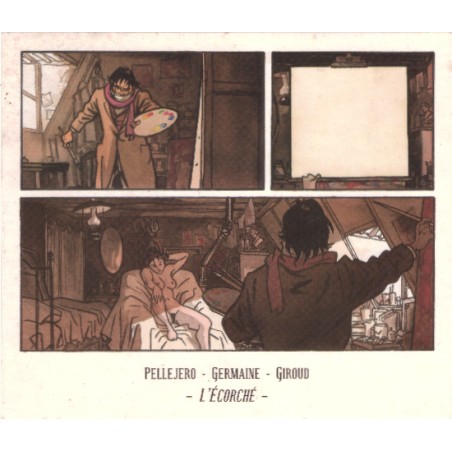 EX-LIBRIS L'ECORCHE - PELLEJERO & GERMAINE - DUPUIS